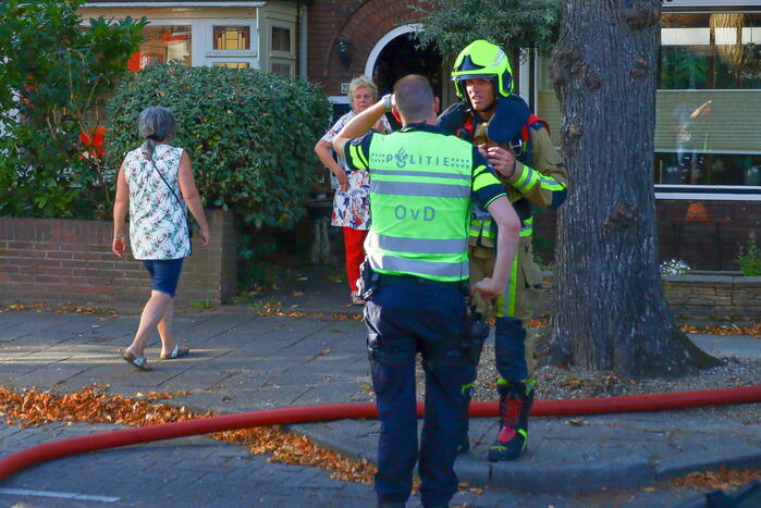 Woningbrand snel onder controle