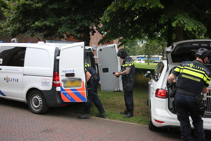 Politie overmeesterd verward persoon