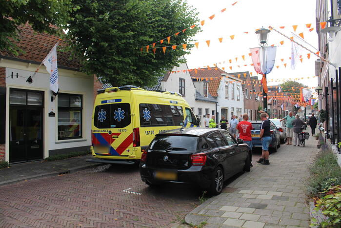 Fietser gewond bij botsing met openstaande portier