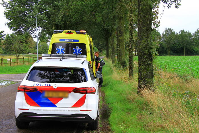 Fietser gewond bij ongeval met auto