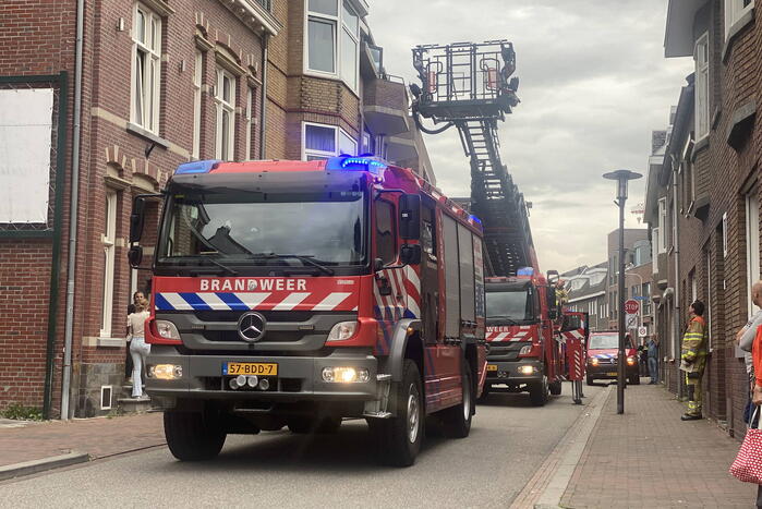 Brand in woning snel geblust