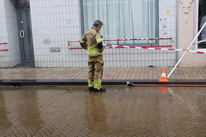 Wateroverlast door harde regenval