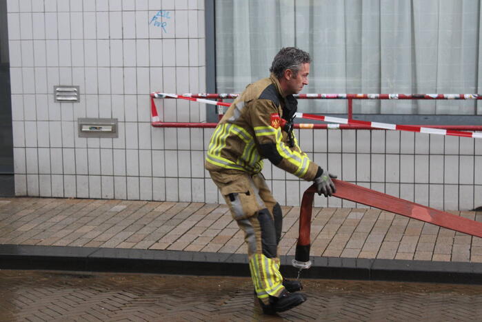 Wateroverlast door harde regenval