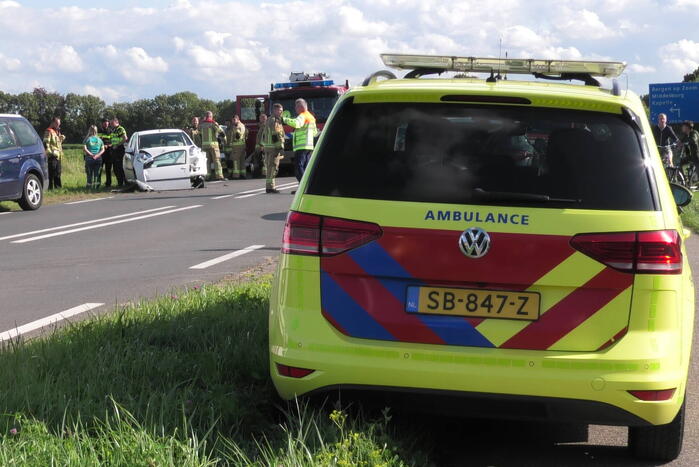 Gewonden bij ongeval tussen meerdere voertuigen