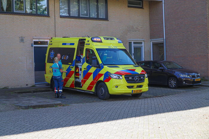 Woning brand snel onder controle