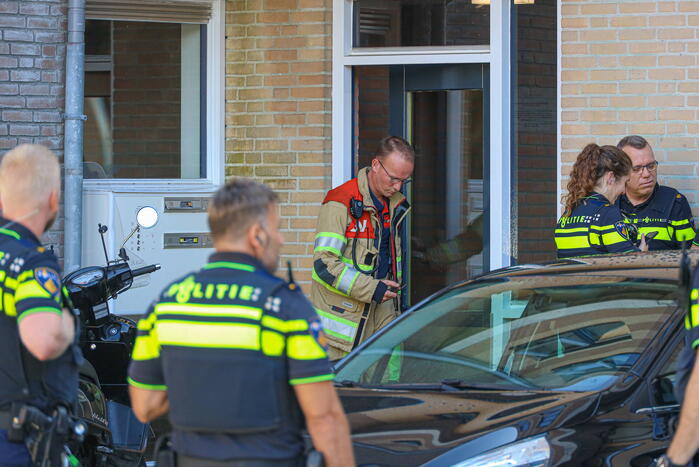 Woning brand snel onder controle
