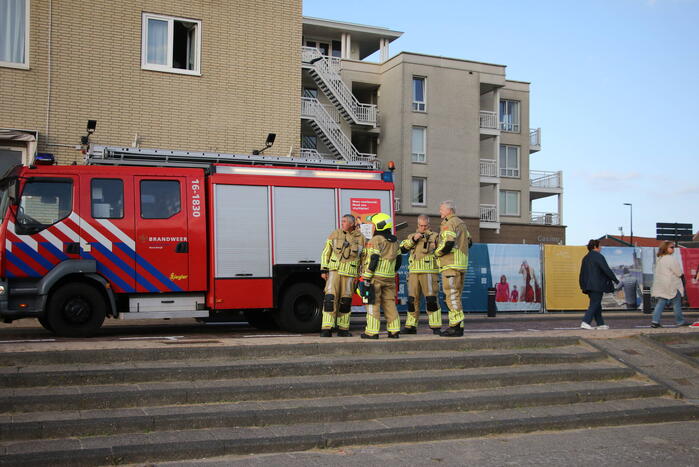 Brand in vriezer van hotel snel onder controle