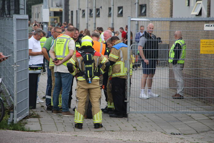Grote brand in sportgebouw