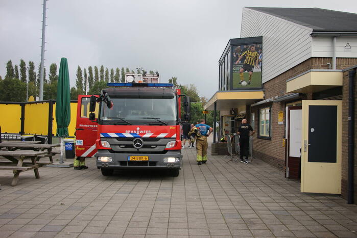 Grote brand in sportgebouw