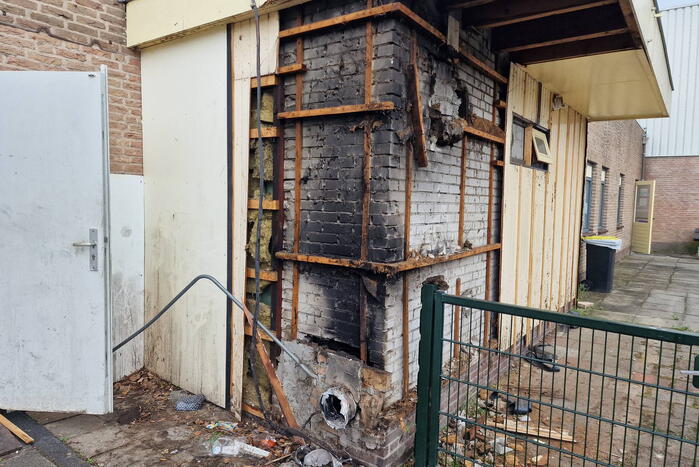 Grote brand in sportgebouw