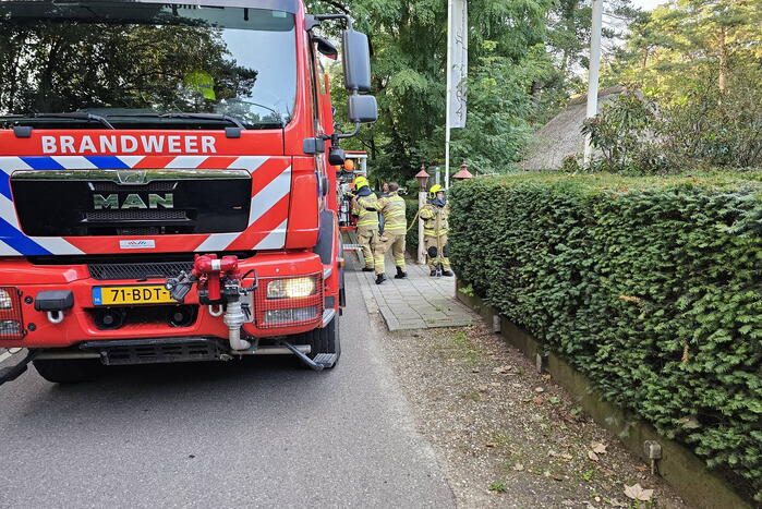 Brand in keuken van pannenkoekenrestaurant