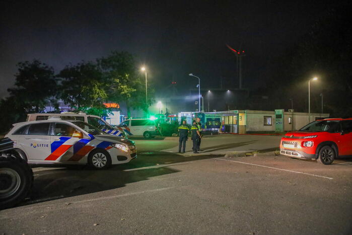 Grote brand bij afvalverwerkingsbedrijf