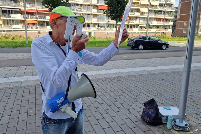 Demonstratie Extinction Rebellion voor het gemeentehuis