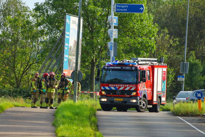 Lange files door milieu incident