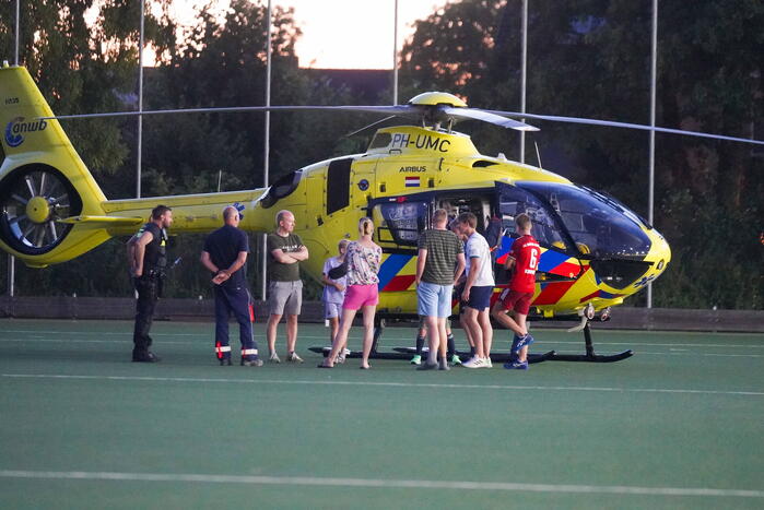 Traumahelikopter ingezet voor medische noodsituatie