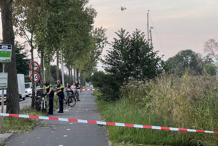 Zwaargewonde na ongeval met fiets