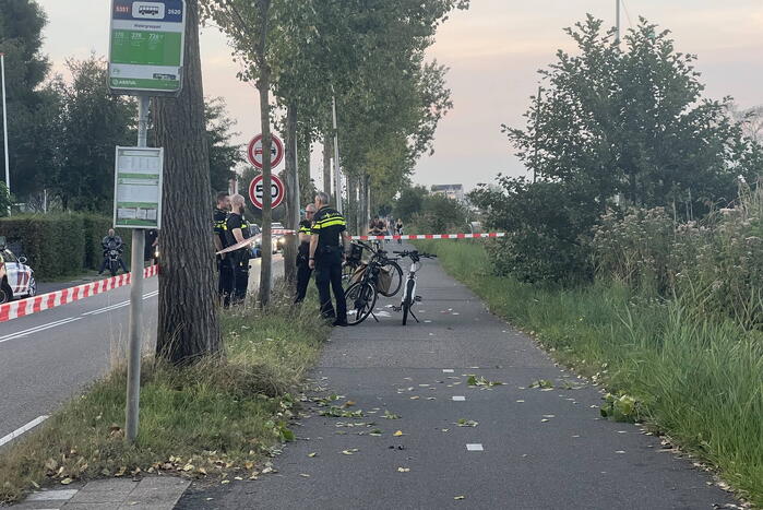 Zwaargewonde na ongeval met fiets
