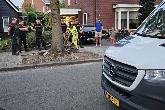 Omgeving afgesloten wegens gaslekkage