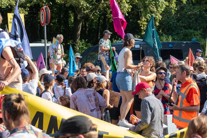 XR-demonstranten verzamelen zich voor nieuwe grote demonstratie