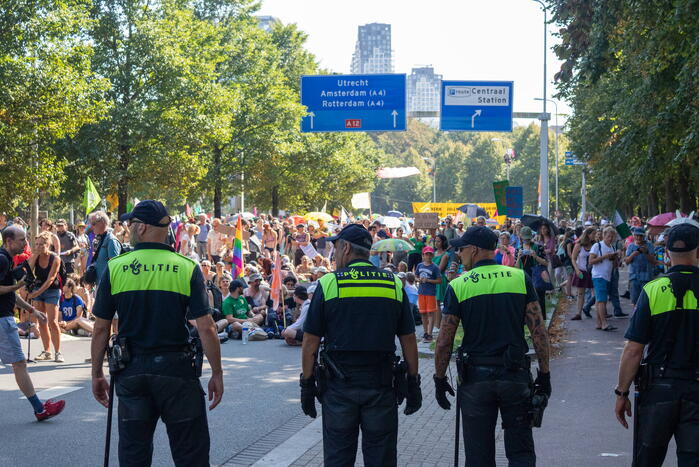 XR-demonstranten verzamelen zich voor nieuwe grote demonstratie