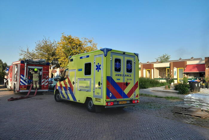 Rookontwikkeling bij brand in woning