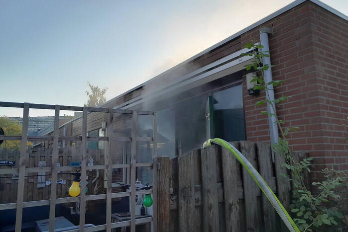 Rookontwikkeling bij brand in woning