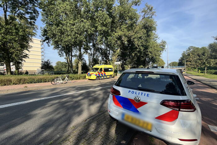 Fietser gewond bij botsing met skateboarder