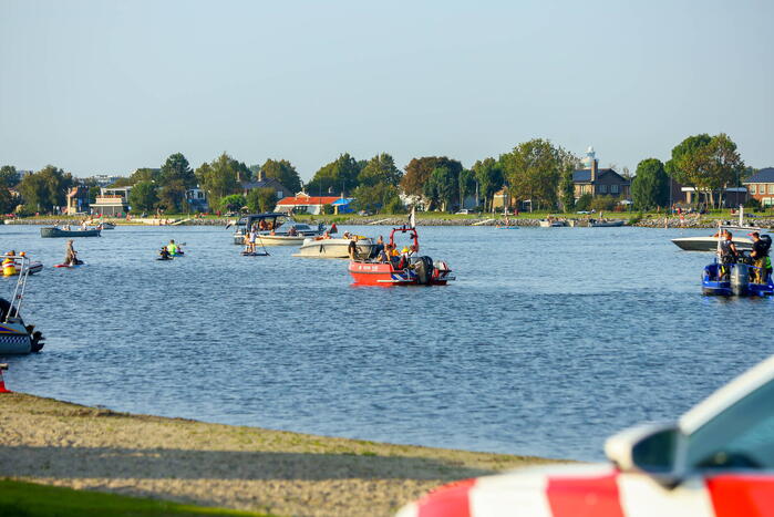 Grote zoekactie naar vermiste man in water