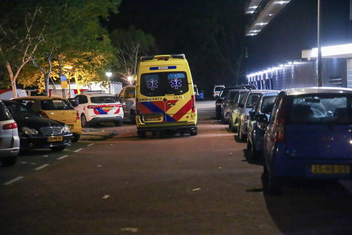 Gewonde aangetroffen na melding schietpartij