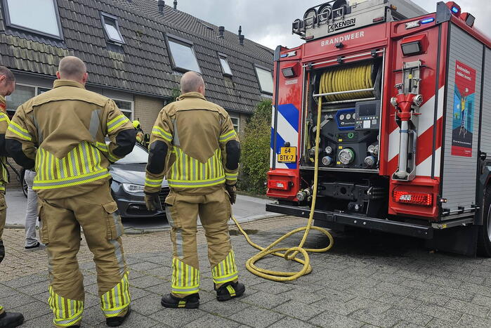 Halogeenlamp veroorzaakt brand