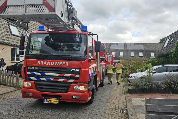 Halogeenlamp veroorzaakt brand