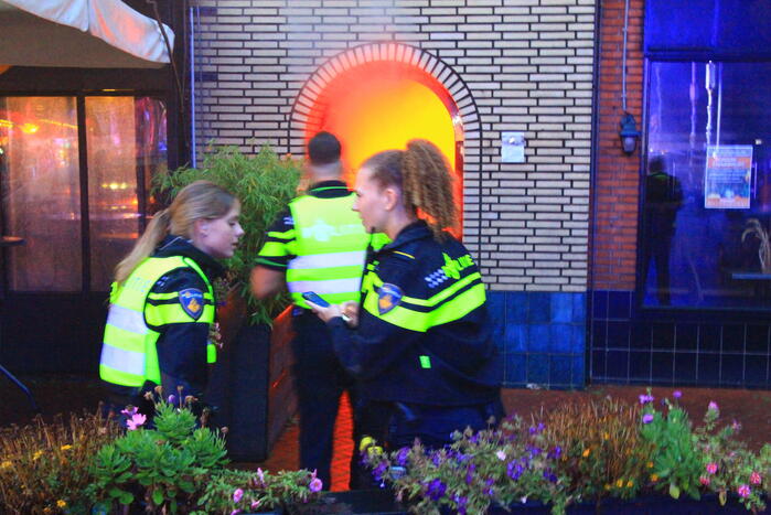 Grote brandoefening op kermis