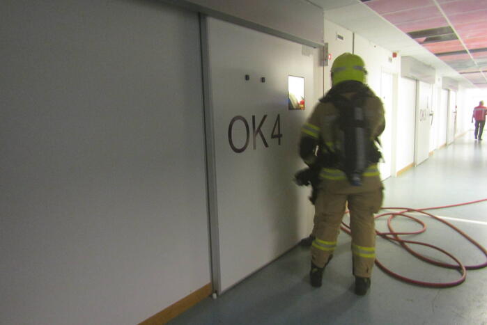 Grote meerdaagse brandoefening in ziekenhuis