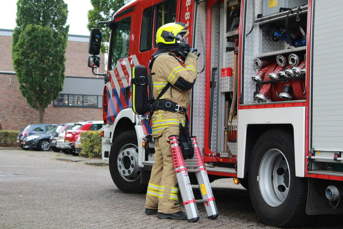 Rookontwikkeling in flat na brand