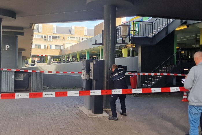 Plofkraak op betaalauto van parkeergarage