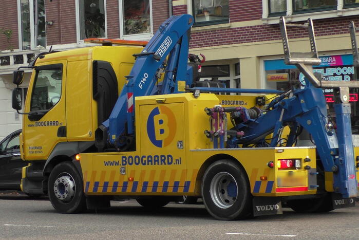 Brandweerauto beschadigd bij ongeval