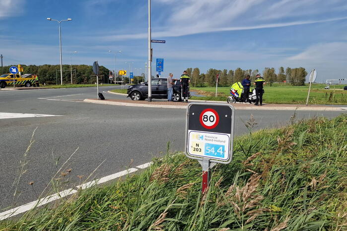 Twee auto's beschadigd bij ongeval