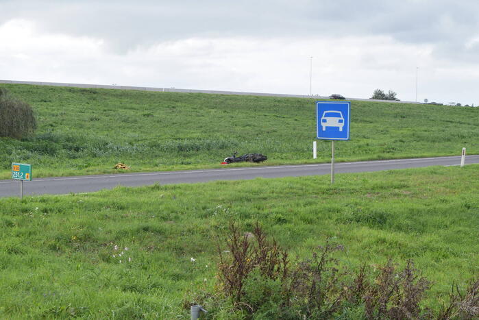 Scooterrijder gewond bij botsing