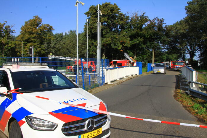 Overleden persoon uit sluis gehaald