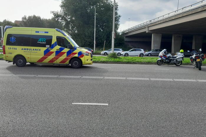 Drie voertuigen betrokken bij kettingbotsing