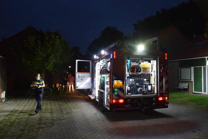 Kortsluiting koelkast veroorzaakt brand