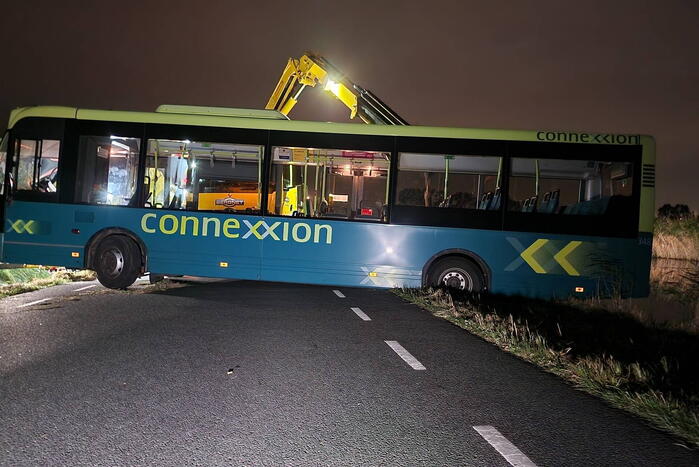 Bus in de problemen door keeractie