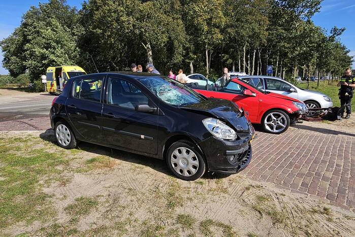 Meerdere personen gecontroleerd na kettingbotsing