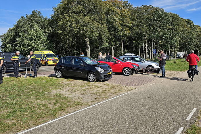 Meerdere personen gecontroleerd na kettingbotsing