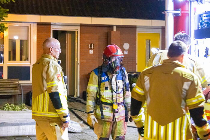 Brand in woning snel onder controle