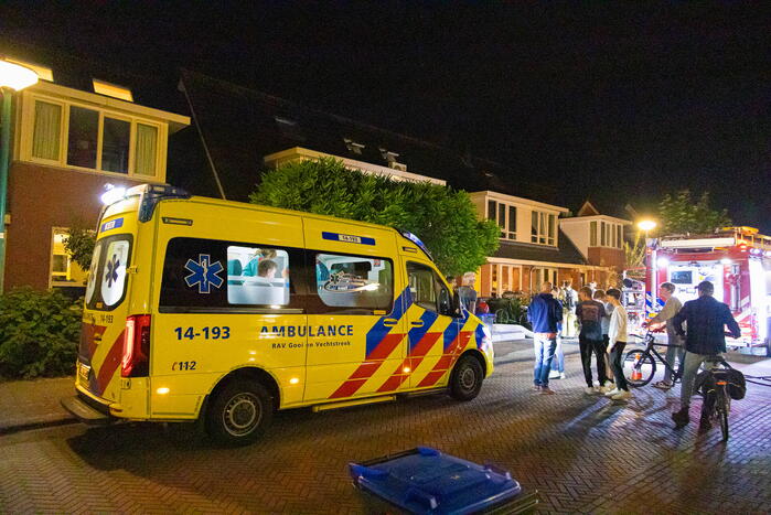 Brand in woning snel onder controle