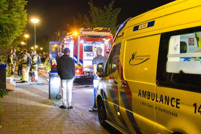 Brand in woning snel onder controle