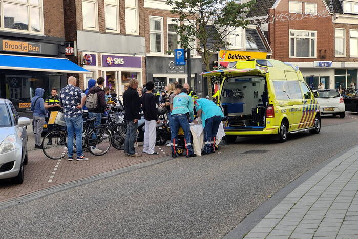 Meerdere gewonden bij aanrijding met fietsen