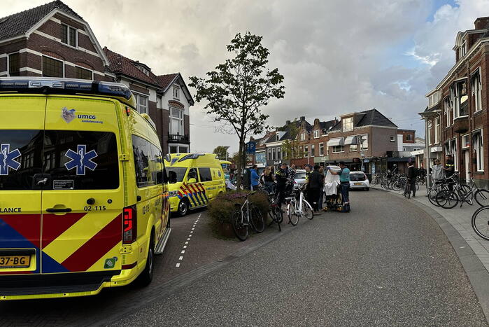 Meerdere gewonden bij aanrijding met fietsen