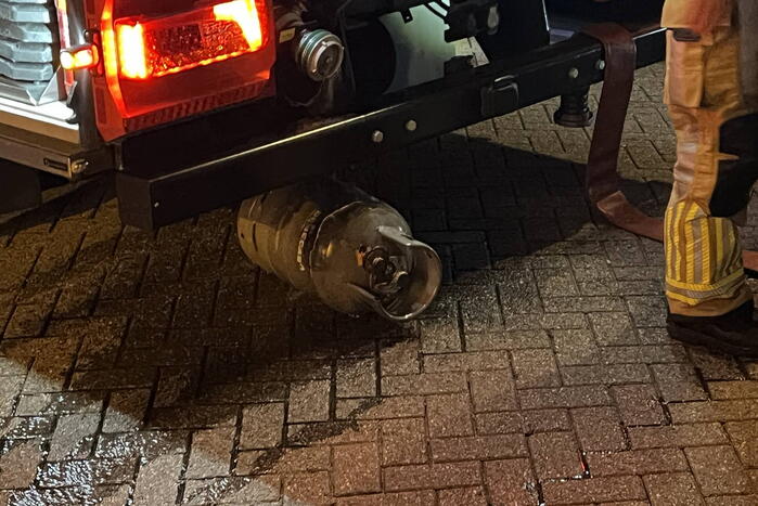 Brand bij woning snel onder controle